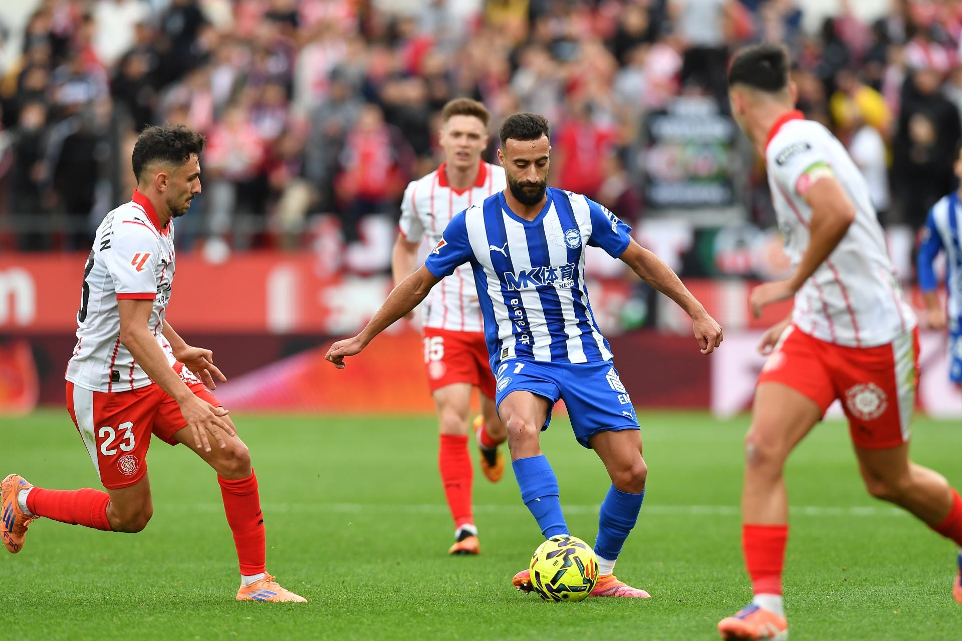 Las imágenes del Girona-Alavés