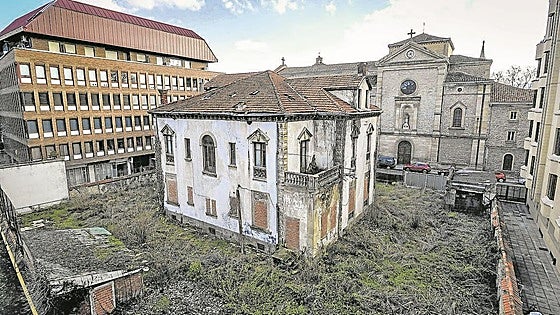 El plan para convertir la Casa Alfaro en un hotel boutique en el centro de Vitoria afronta su «último paso»