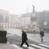 Cambio del tiempo en Álava: de niebla a sol y viento