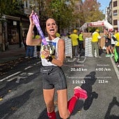 La confesión de Verdeliss tras correr su primera Behobia: «Empecé a correr por...»