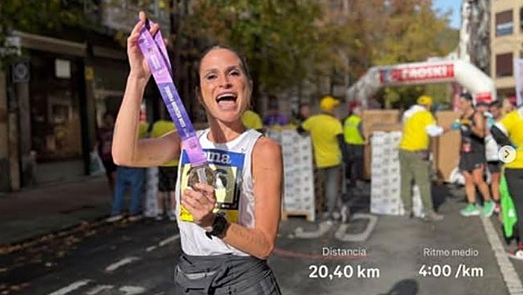 La confesión de Verdeliss tras correr su primera Behobia: «Empecé a correr por...»