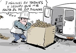 La viñeta de Cerrajería sobre la inversión de Amvisa para taponar fugas