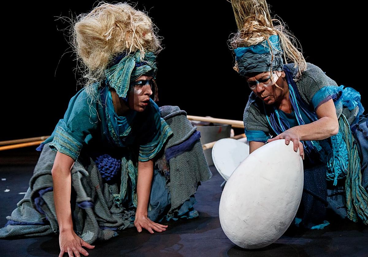 El espectáculo 'Nomadak' de Teatro Paraíso es uno de los que se representará este curso.