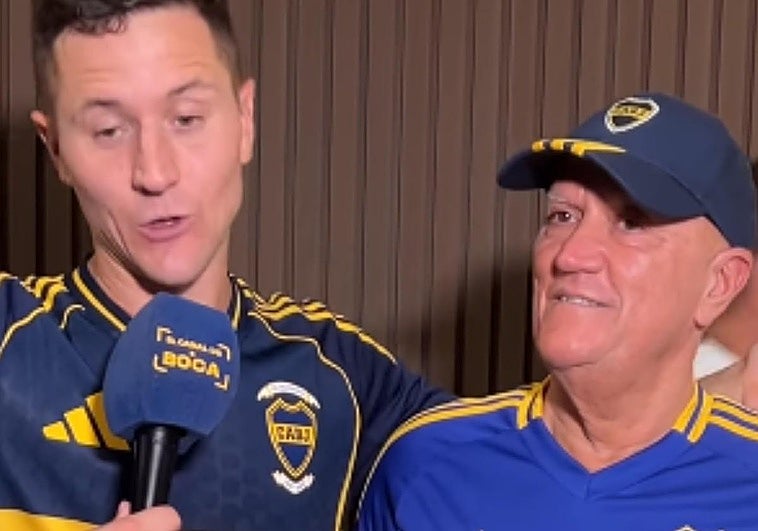 Herrera, eufórico tras vencer a River con Boca: «Como esto no hay nada... ni un derbi vasco»