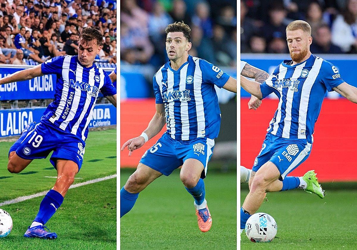 Pablo Ibáñez, Boyé y Carlos Vicente.