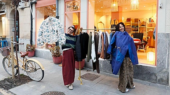La nueva tienda de Berta en Plentzia: moda 'chic', mucho estilo y ganas de «hacer pueblo»