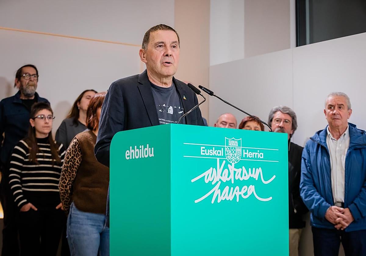 Otegi señala a GKS como instigador «político e intelectual» del repunte de la violencia en Euskadi