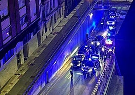 El último operativo fue instalado en el tunel subterráneo