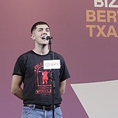 Aitor Bizkarra, Bermeoko saioan.