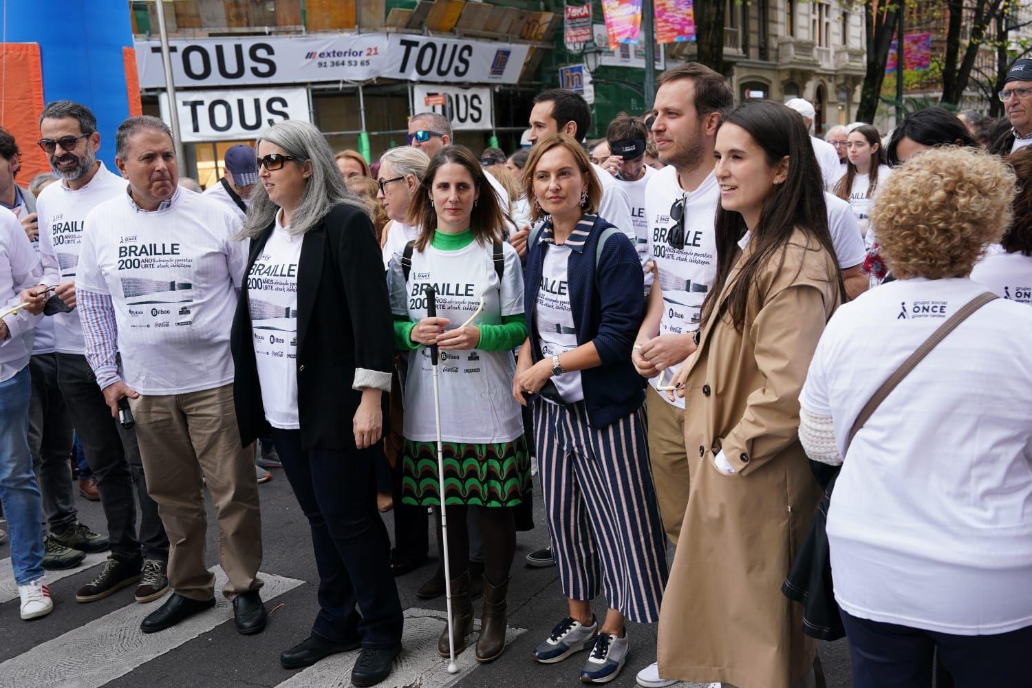 Las imágenes del recorrido por la Gran Vía