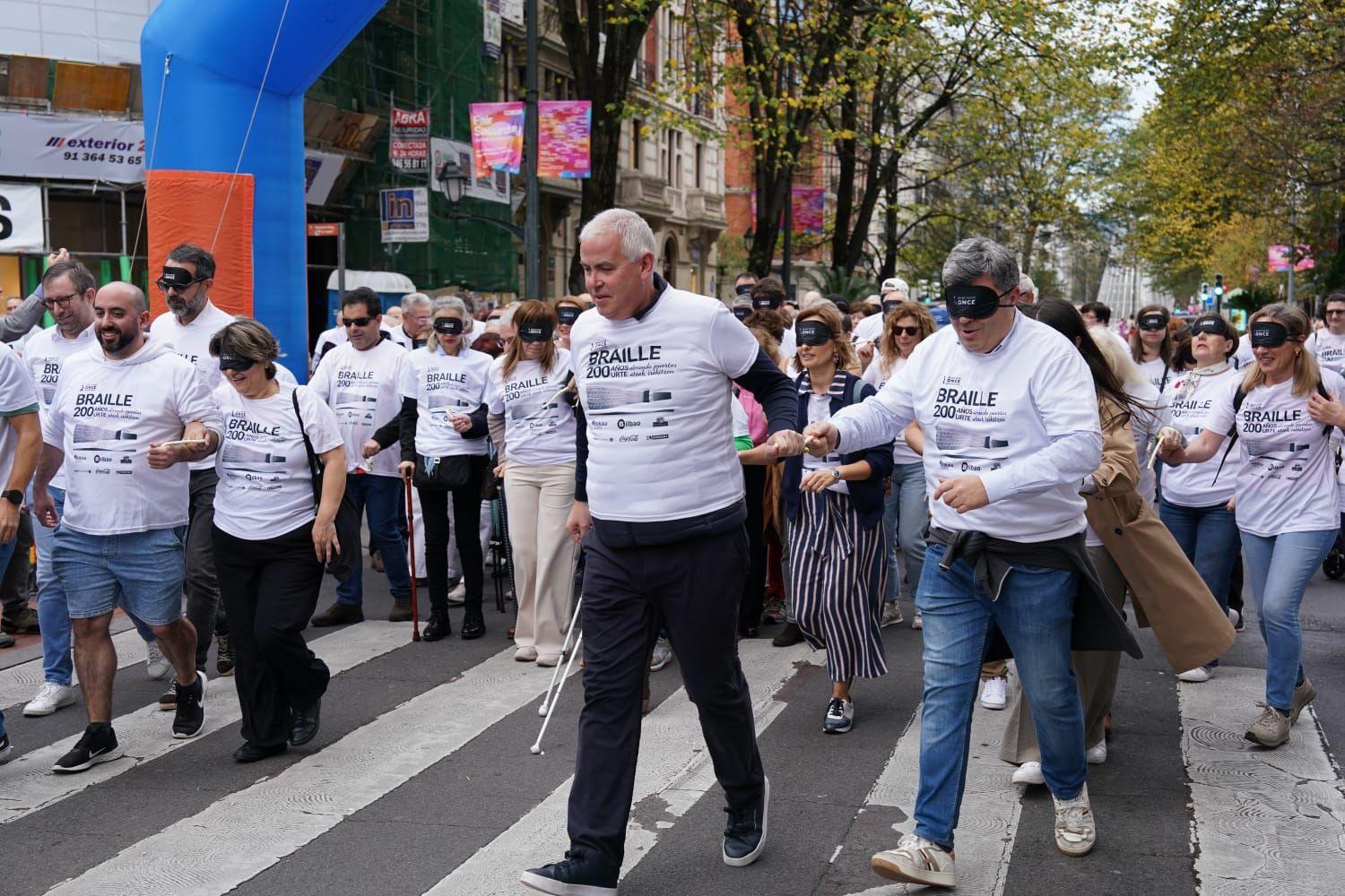 Las imágenes del recorrido por la Gran Vía