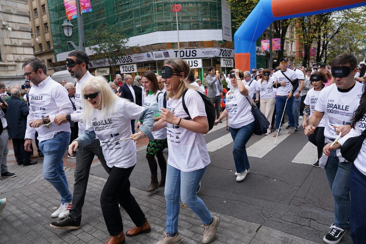 Las imágenes del recorrido por la Gran Vía