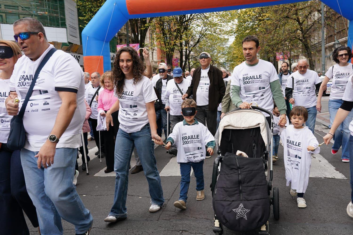 Las imágenes del recorrido por la Gran Vía