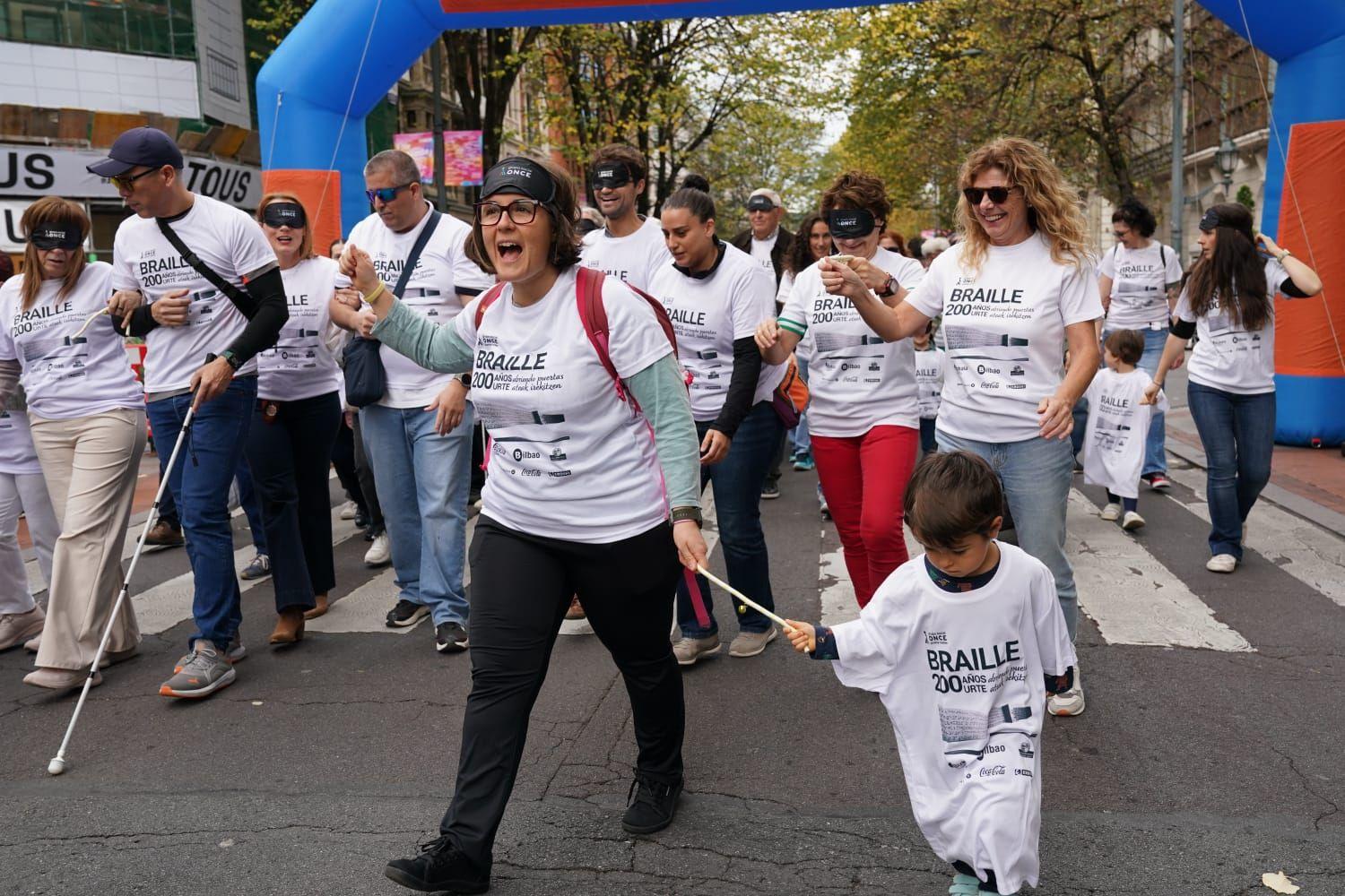 Las imágenes del recorrido por la Gran Vía