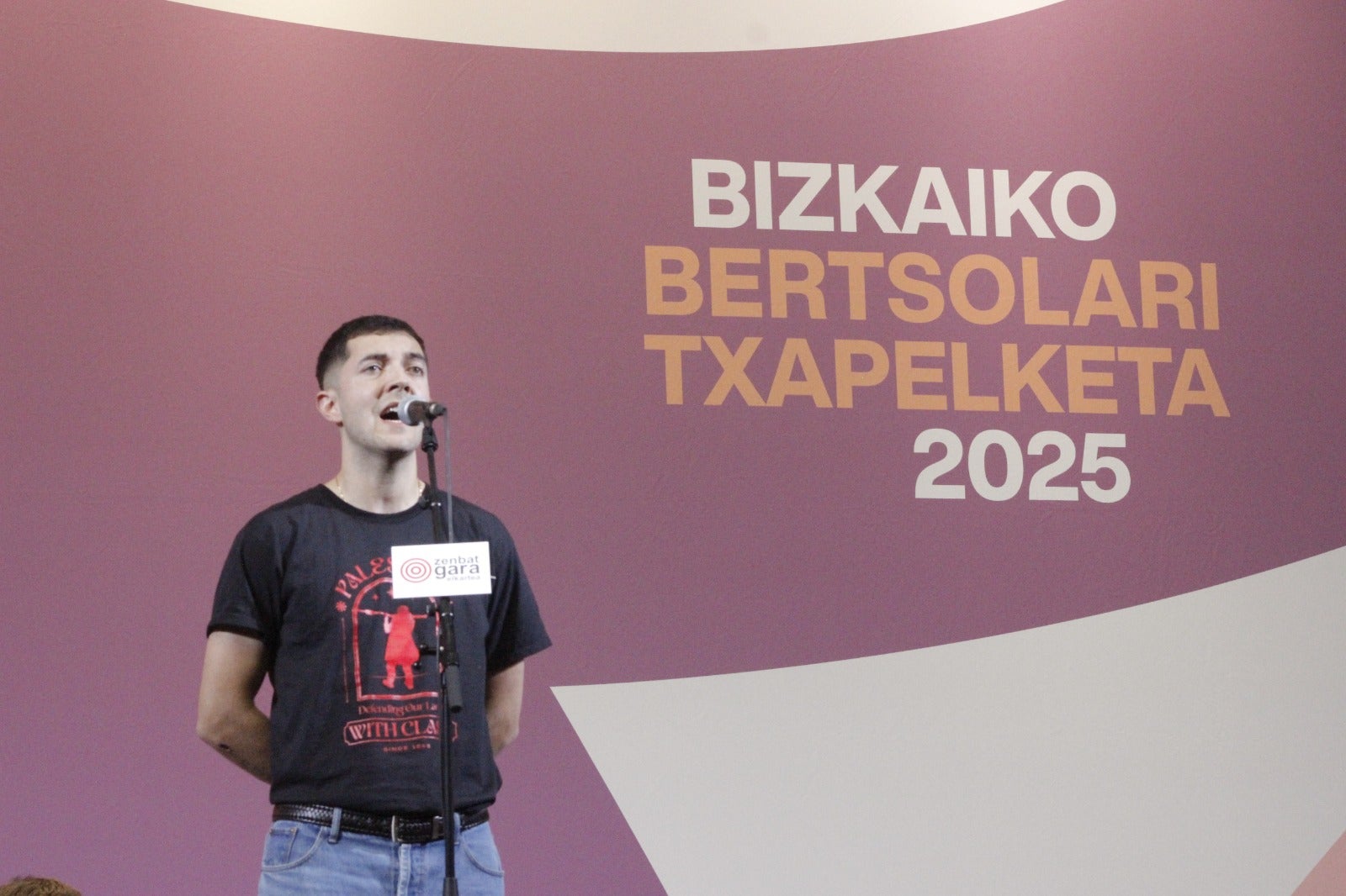 Aitor Bizkarra, Bermeoko saioan.