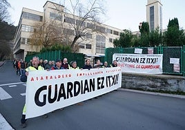 Concentración de Guardian celebrada el pasado enero.