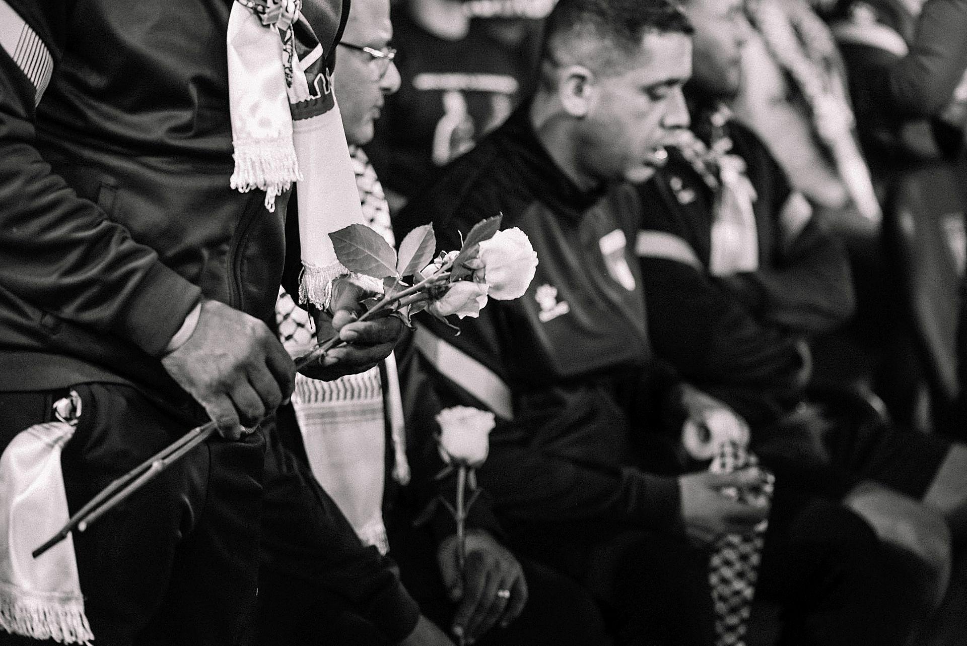 Las bonitas imágenes que nos deja el Euskadi-Palestina en San Mamés