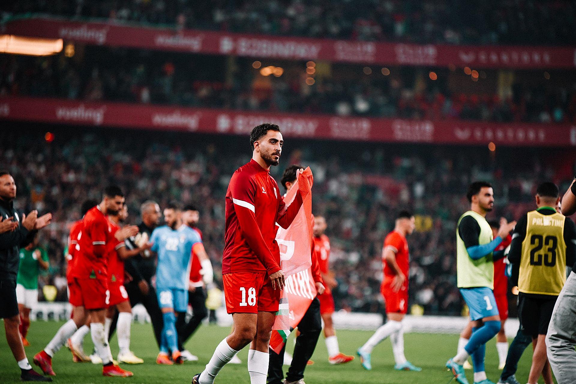 Las bonitas imágenes que nos deja el Euskadi-Palestina en San Mamés