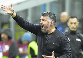 Genaro Gattuso declaró hace unas semanas que «si Italia no clasifica al Mundial», se marcharía del país