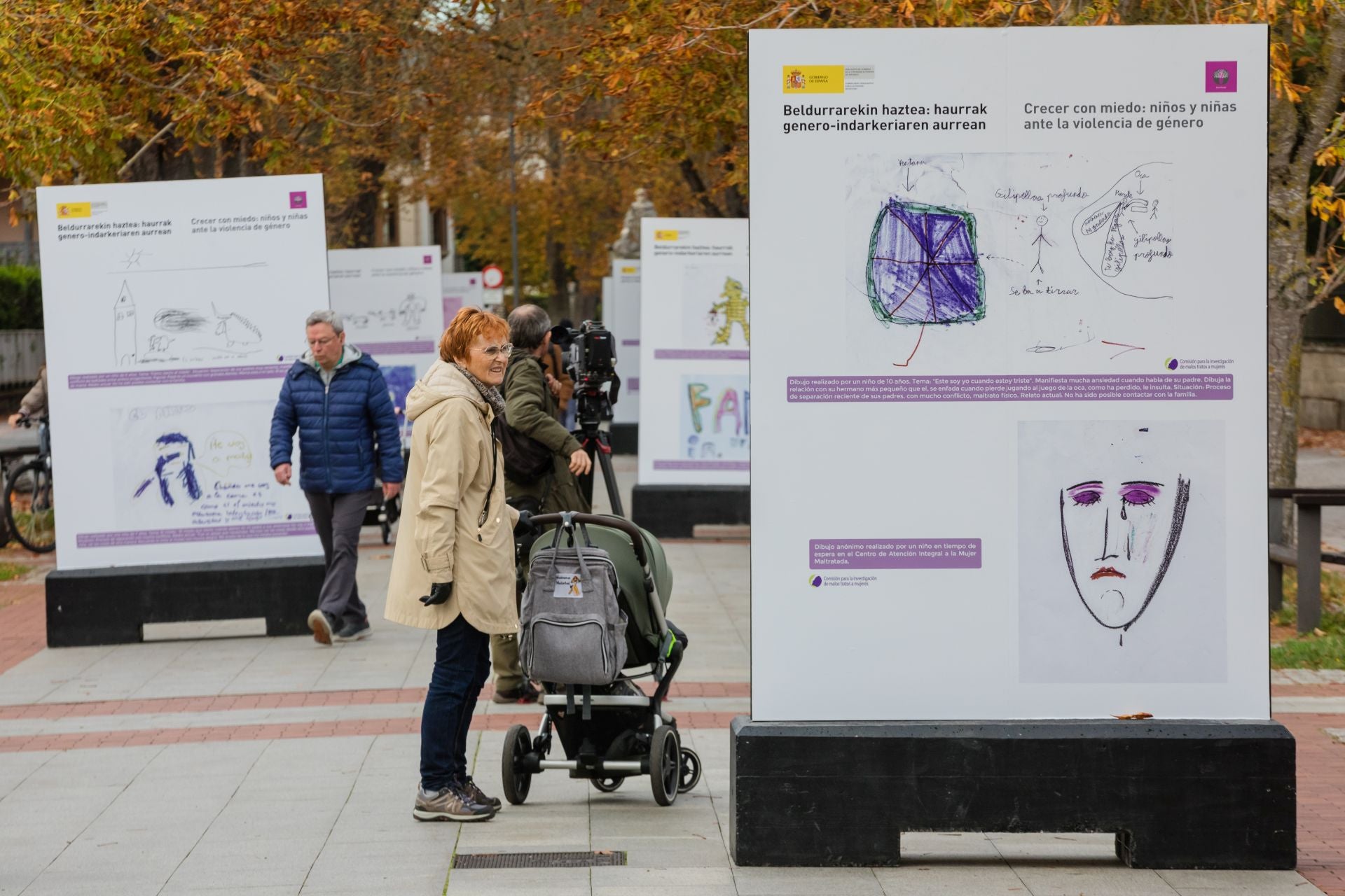 Así dibujan los niños a sus padres maltratadores
