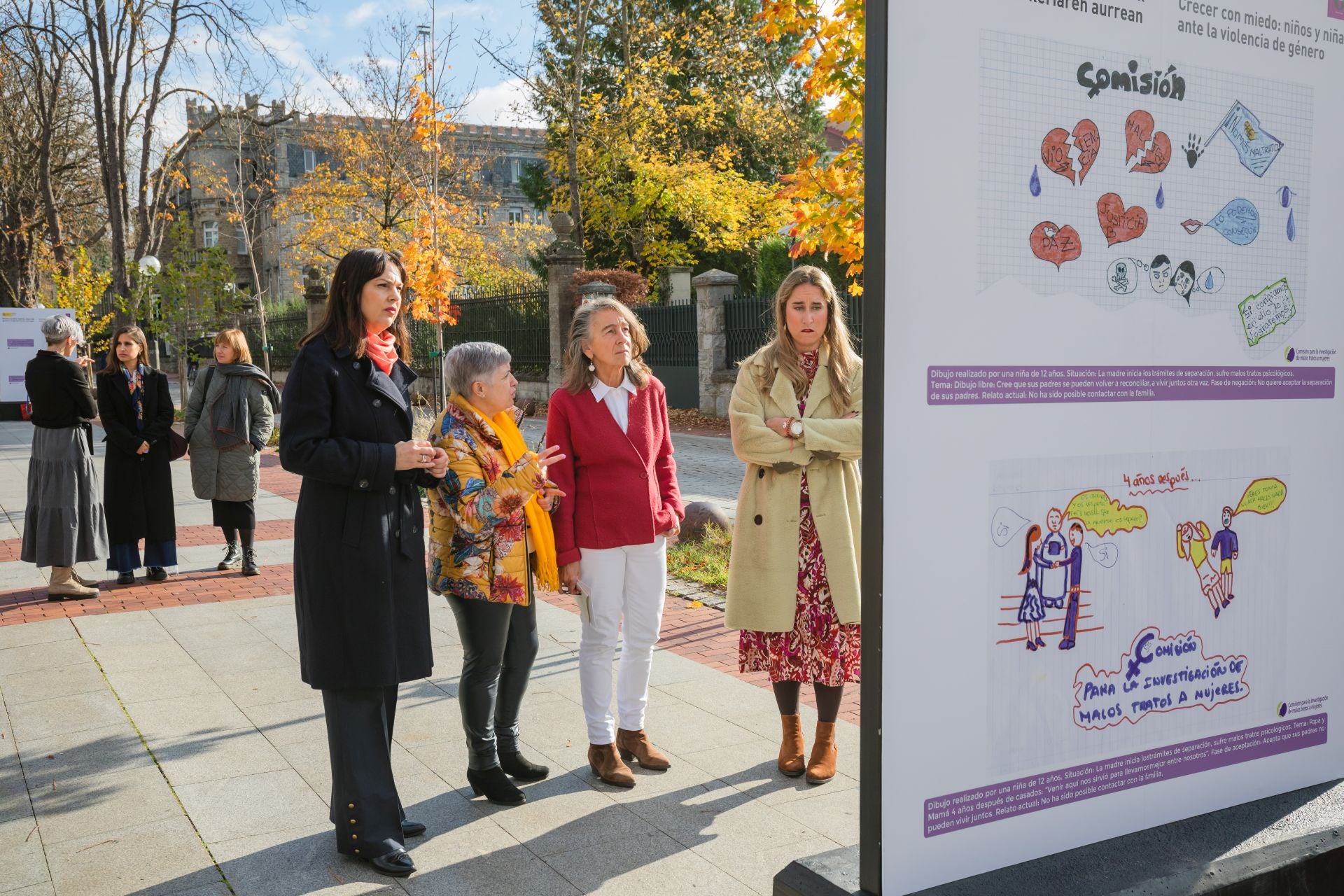 Así dibujan los niños a sus padres maltratadores
