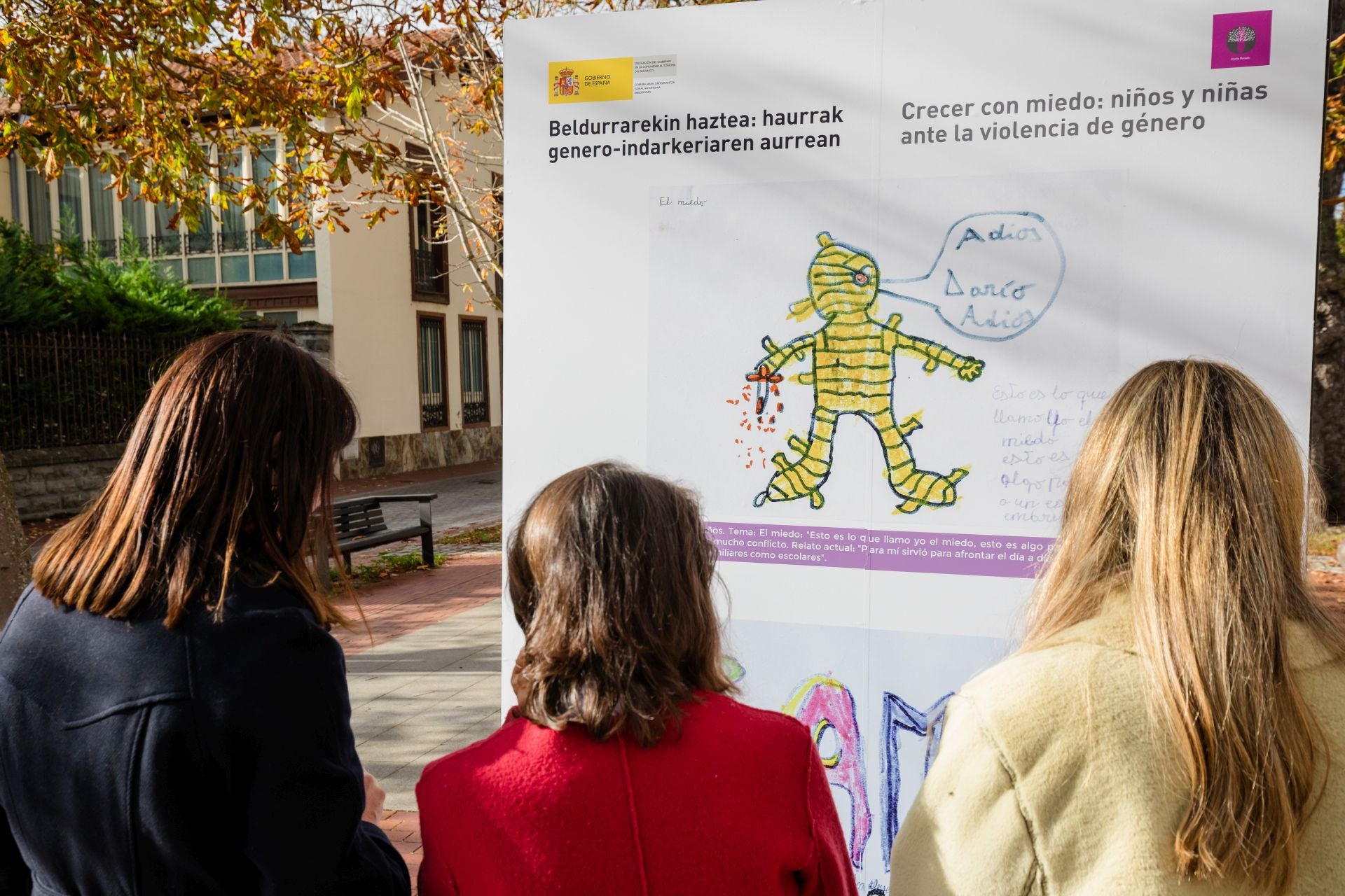 Así dibujan los niños a sus padres maltratadores