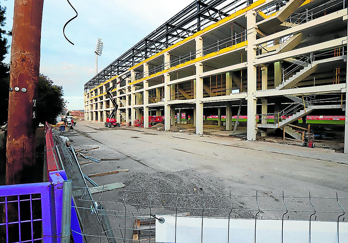 Esquina donde se ubicará el transformador.