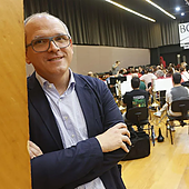 Alberdi lleva al frente de la Bilbao Orkestra Sinfonikoa (BOS) desde la pasada primavera.