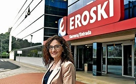 La CEO de Eroski Rosa Carabel,
