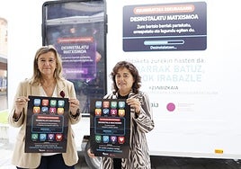 Presentación de la campaña foral para el 25-N.