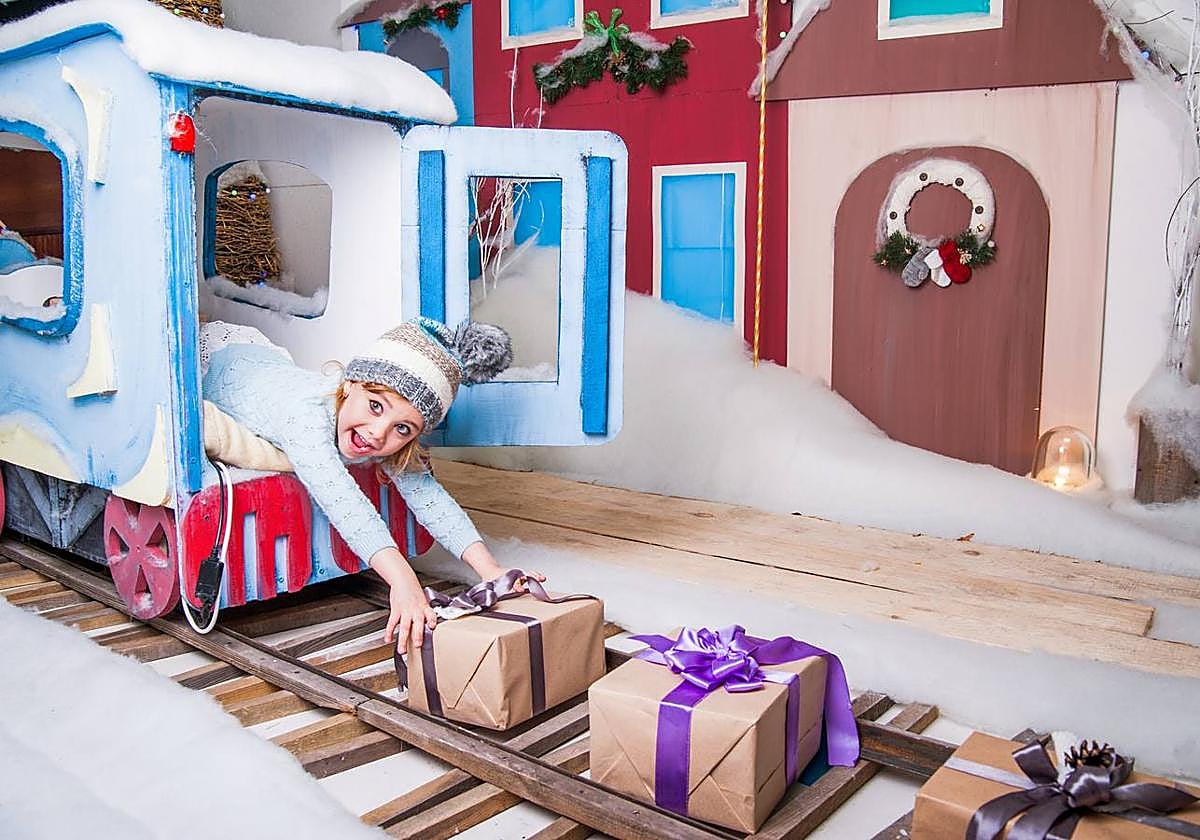 Una mágica experiencia en familia: viaja en el Gabonetako Trena de Bilbao