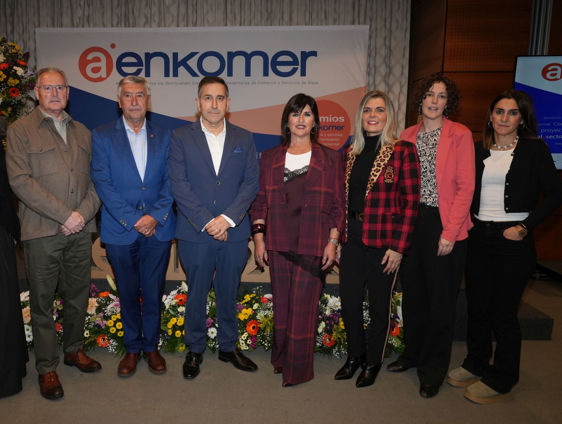 Fernando Soto, Ricardo Sáez de Heredia, Jesús Carnicero, Belén Ajuria, Susana Sánchez, Estíbaliz Plaza y Karmele Arana.