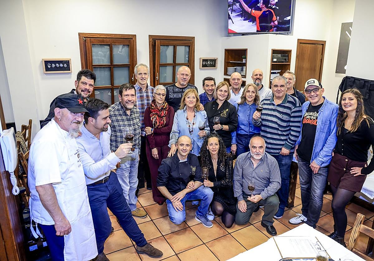 Así ha sido la cena en Burduntzi