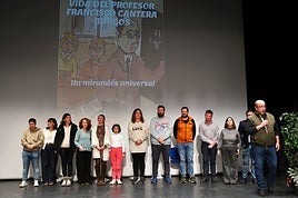 Presentación del libreto en un acto en la tarde del martes en la Casa de Cultura.