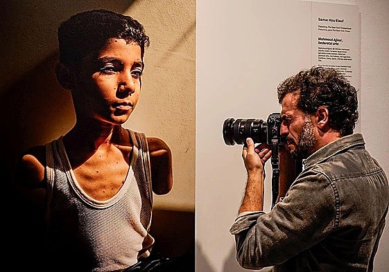 La fotografía de Mahmoud, premio World Press Photo 2025, se ha podido ver en Vitoria del 16 de octubre al 16 de noviembre.