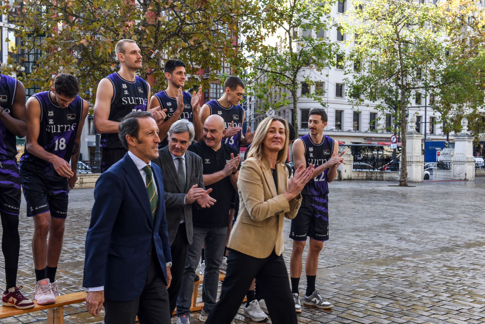 Las imágenes de la presentación del Surne Bilbao