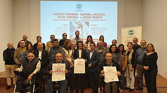 Llaman a donar sillas de ruedas y andadores para vizcaínos con problemas de movilidad