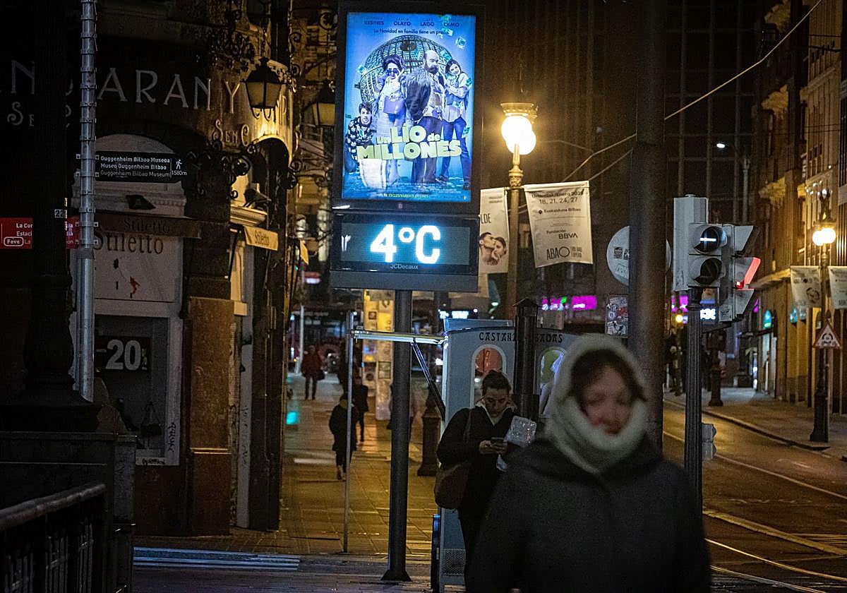 Ola de frío en Bizkaia: consulta los municipios que se quedarán con temperaturas bajo cero