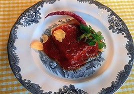 Bacalao a la vizcaína