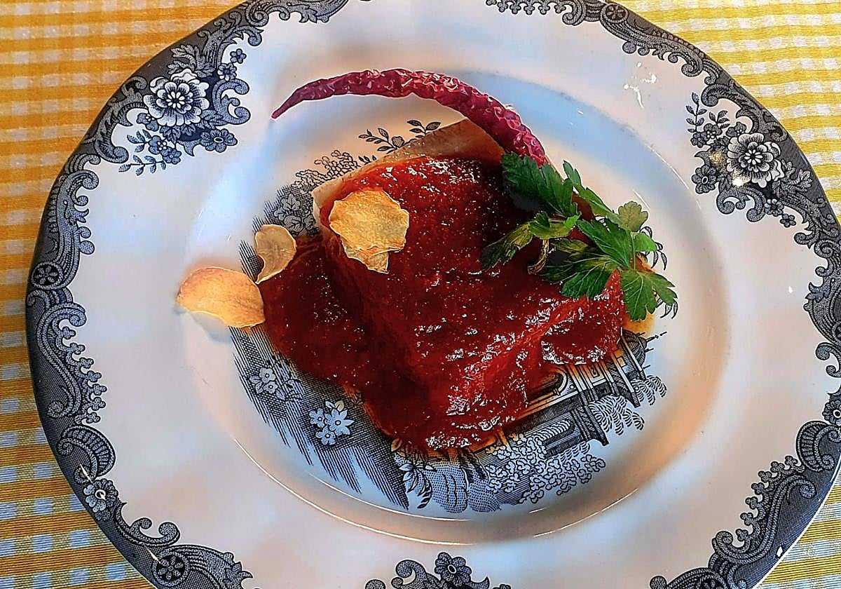 Bacalao a la vizcaína