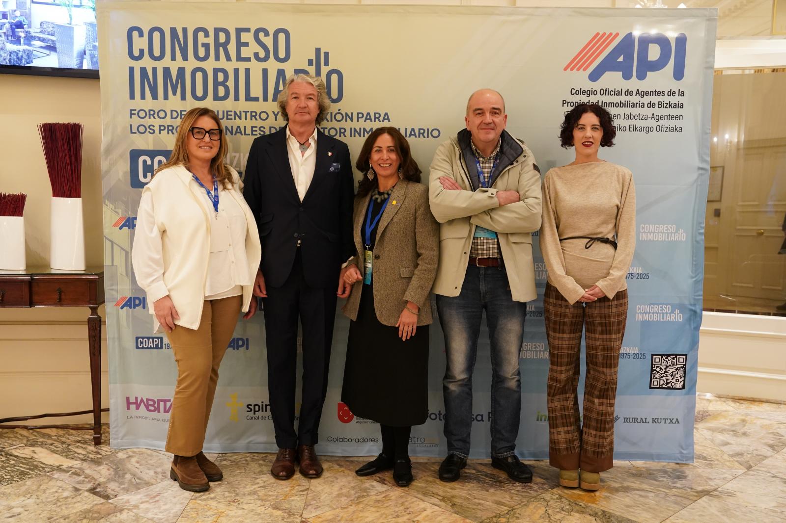 Ana Acasuso, Sandro Tamborra, Isabel de la Gala, Antón Barturen y Shair Arranz.