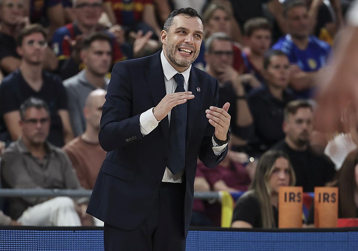 Galbiati, durante el partido del pasado domingo contra el Barcelona.