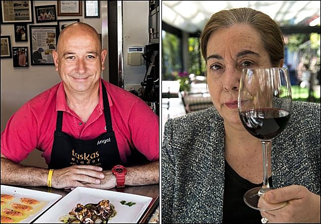 Ángel Velo e Itxaso Arana.