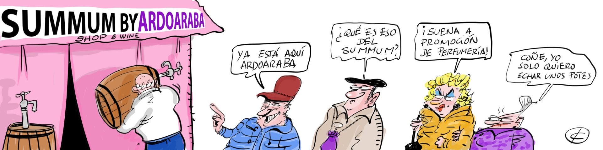 La viñeta de Cerrajería sobre Ardoaraba