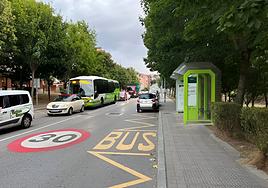 Vista general de la calle Urgitxieta.