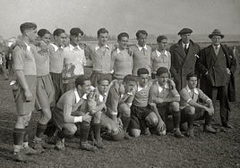 Once de Vasconia que jugó la revancha contra Cataluña en 1931.