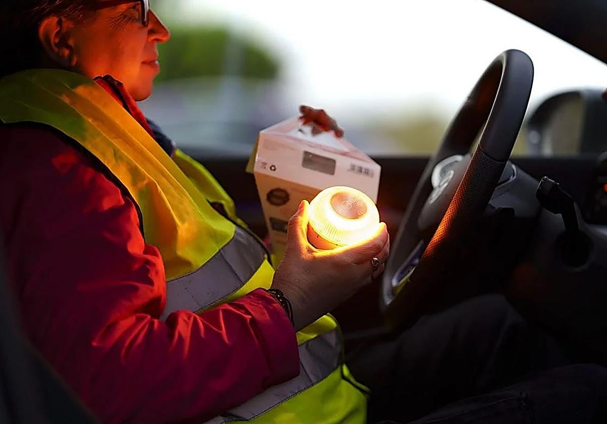 Así funcionará la baliza V-16 en Euskadi