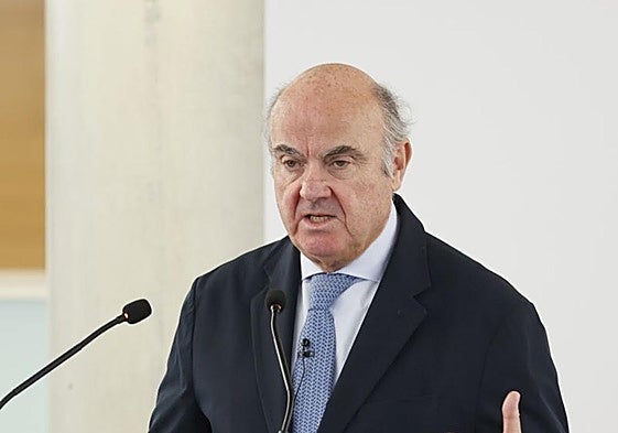 El vicepresidente del BCE, Luis de Guindos