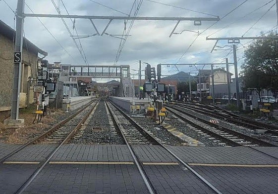 Muere una persona tras ser arrollada por un tren en Gernika