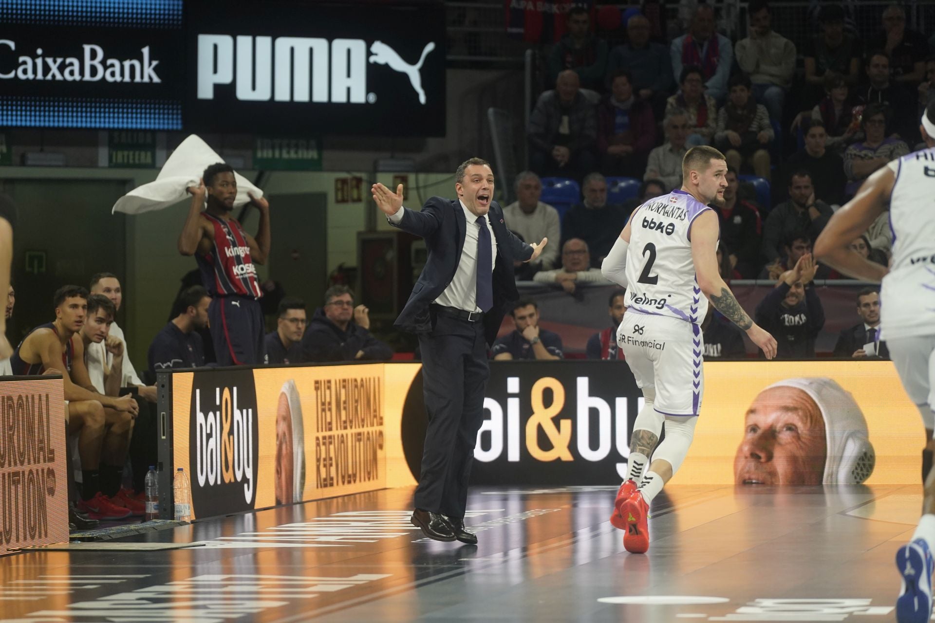 El derbi entre el Baskonia y Surne Bilbao, en fotos